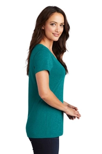 DM1350L - District Women's Perfect Tri V Neck Tee