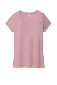 DM1350L - District Women's Perfect Tri V Neck Tee