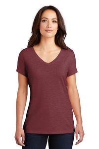 DM1350L - District Women's Perfect Tri V Neck Tee