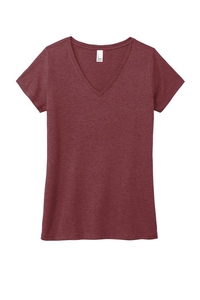 DM1350L - District Women's Perfect Tri V Neck Tee