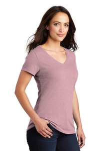 DM1350L - District Women's Perfect Tri V Neck Tee