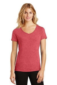 DM1350L - District Women's Perfect Tri V Neck Tee