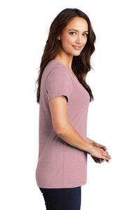 DM1350L - District Women's Perfect Tri V Neck Tee
