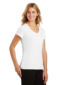 DM1350L - District Women's Perfect Tri V Neck Tee