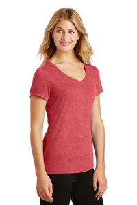 DM1350L - District Women's Perfect Tri V Neck Tee