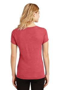 DM1350L - District Women's Perfect Tri V Neck Tee