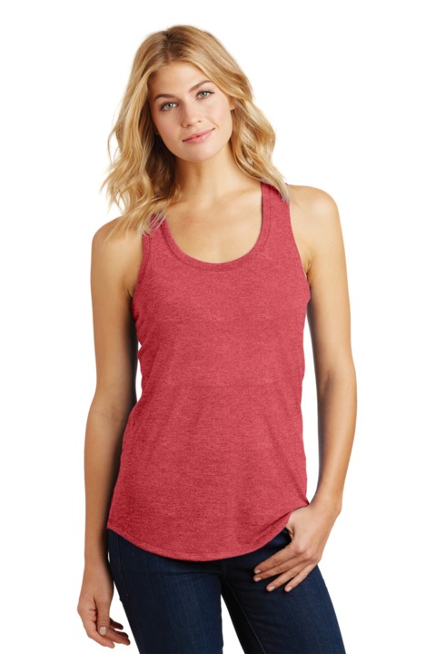 DM138L - District Women's Perfect Tri Racerback Tank