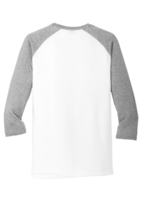 DM136 - District Perfect Tri 3/4 Sleeve Raglan