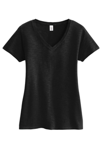 DM3501 - District Women's Super Slub V Neck Tee