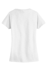 DM3501 - District Women's Super Slub V Neck Tee