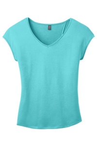 DM416 - District Women's Drapey Cross Back Tee