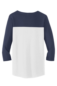 DT2700 - District Women's Rally 3/4 Sleeve Tee