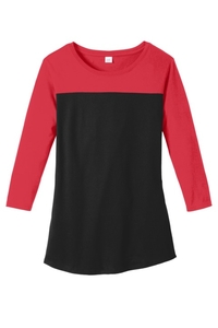 DT2700 - District Women's Rally 3/4 Sleeve Tee