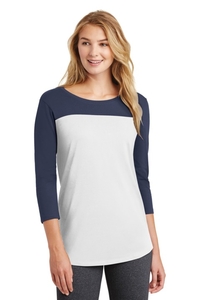 DT2700 - District Women's Rally 3/4 Sleeve Tee