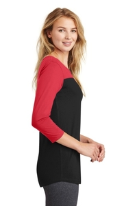 DT2700 - District Women's Rally 3/4 Sleeve Tee