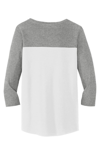 DT2700 - District Women's Rally 3/4 Sleeve Tee