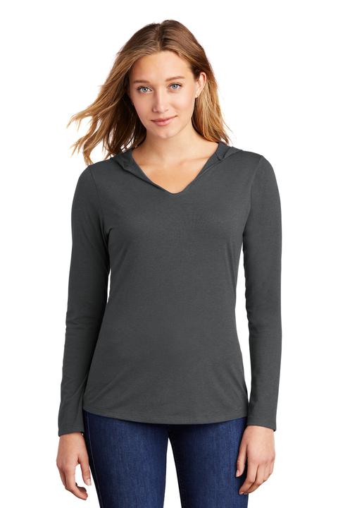 DM139L - District Women's Perfect Tri Long Sleeve Hoodie