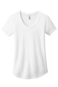 DT6401 - District Women's Fitted Very Important Tee Scoop Neck