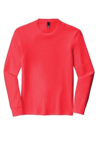 DM132 - District Perfect Tri Long Sleeve Tee 