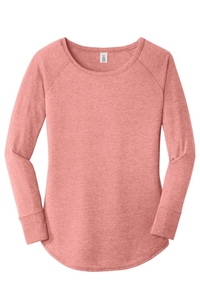 DT132L - District Women's Perfect Tri Long Sleeve Tunic Tee