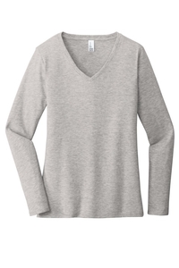 DT6201 - District Women's Very Important Tee Long Sleeve V Neck