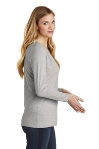 DT6201 - District Women's Very Important Tee Long Sleeve V Neck