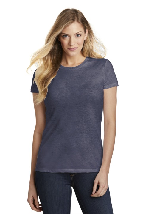 DT155 - District Women's Fitted Perfect Tri Blend Tee