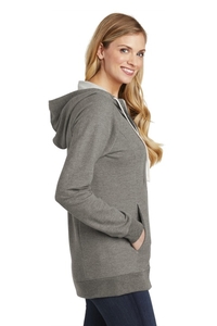 DT456 - District Women's Perfect Tri Blend French Terry Full Zip Hoodie