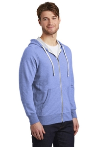 DT356 - District Perfect Tri Blend French Terry Full Zip Hoodie