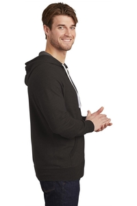 DT356 - District Perfect Tri Blend French Terry Full Zip Hoodie