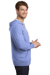 DT356 - District Perfect Tri Blend French Terry Full Zip Hoodie