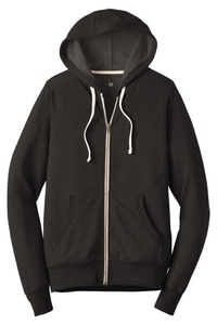 DT356 - District Perfect Tri Blend French Terry Full Zip Hoodie