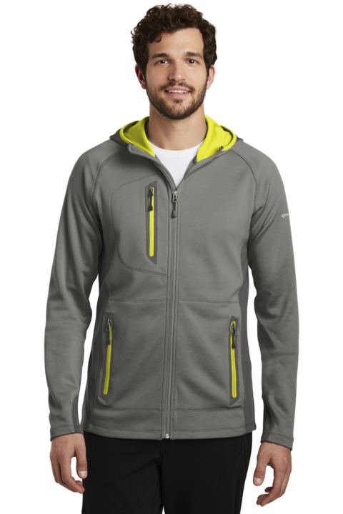 EB244 - Eddie Bauer Sport Hooded Full Zip Fleece Jacket