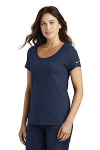 NKBQ5236 - Nike Ladies Core Cotton Scoop Neck Tee