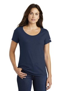 NKBQ5236 - Nike Ladies Core Cotton Scoop Neck Tee