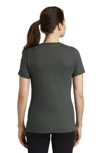 NKBQ5234 - Nike Ladies Dri-FIT Cotton / Poly Scoop Neck Tee
