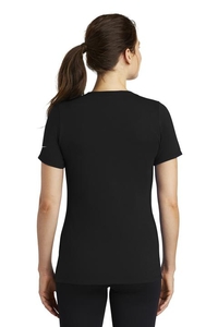 NKBQ5234 - Nike Ladies Dri-FIT Cotton / Poly Scoop Neck Tee