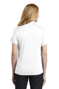 NKAA1848 - Nike Ladies Dri-FIT Hex Textured V Neck Top