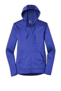 NKAH6264 - Nike Ladies Therma-FIT Full Zip Fleece Hoodie