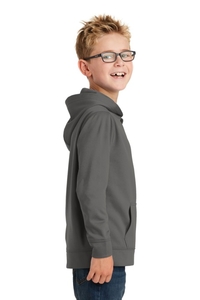 PC590YH - Port & Company Youth Performance Fleece Pullover Hooded Sweatshirt