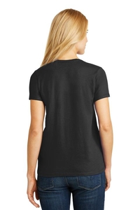 5780 - Hanes Ladies Tagless 100% Cotton V-Neck T-Shirt
