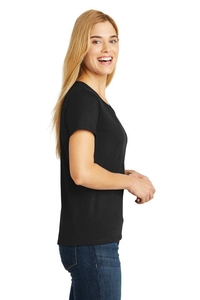 5780 - Hanes Ladies Tagless 100% Cotton V-Neck T-Shirt
