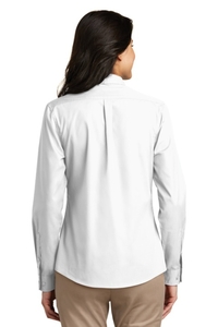 LW100 - Port Authority Ladies Long Sleeve Carefree Poplin Shirt