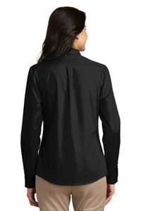 LW100 - Port Authority Ladies Long Sleeve Carefree Poplin Shirt