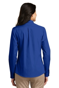 LW100 - Port Authority Ladies Long Sleeve Carefree Poplin Shirt