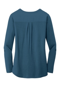 LK5432 - Port Authority Ladies Concept Henley Tunic
