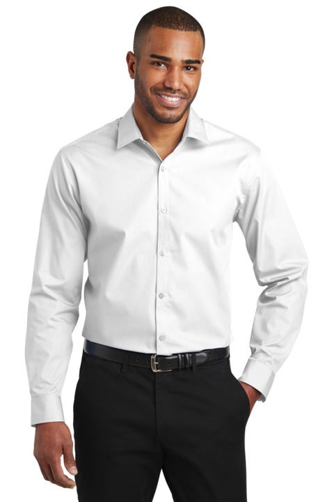 W103 - Port Authority Slim Fit Carefree Poplin Shirt
