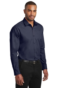 W103 - Port Authority Slim Fit Carefree Poplin Shirt