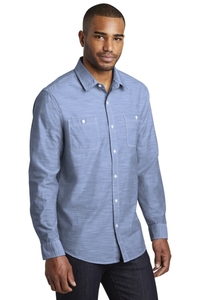 W380 - Port Authority Slub Chambray Shirt