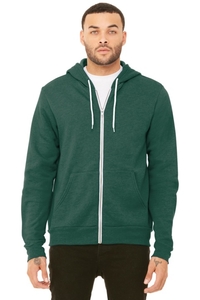 BC3739 - BELLA + CANVAS Unisex Sponge Fleece Full Zip Hoodie